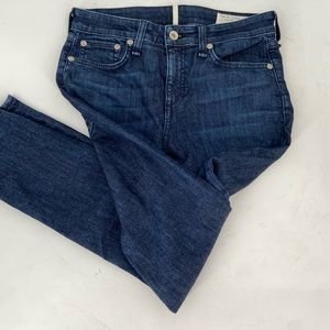 Women's RAG & BONE Slim Straight Jeans-Size 25